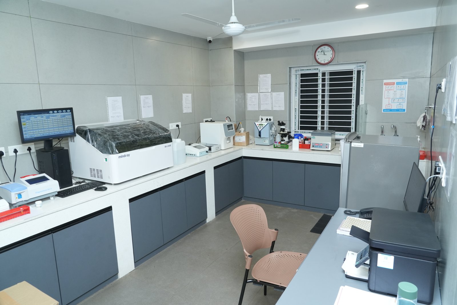 Laboratory and diagnostics at Gastromed Hospital, Trichy